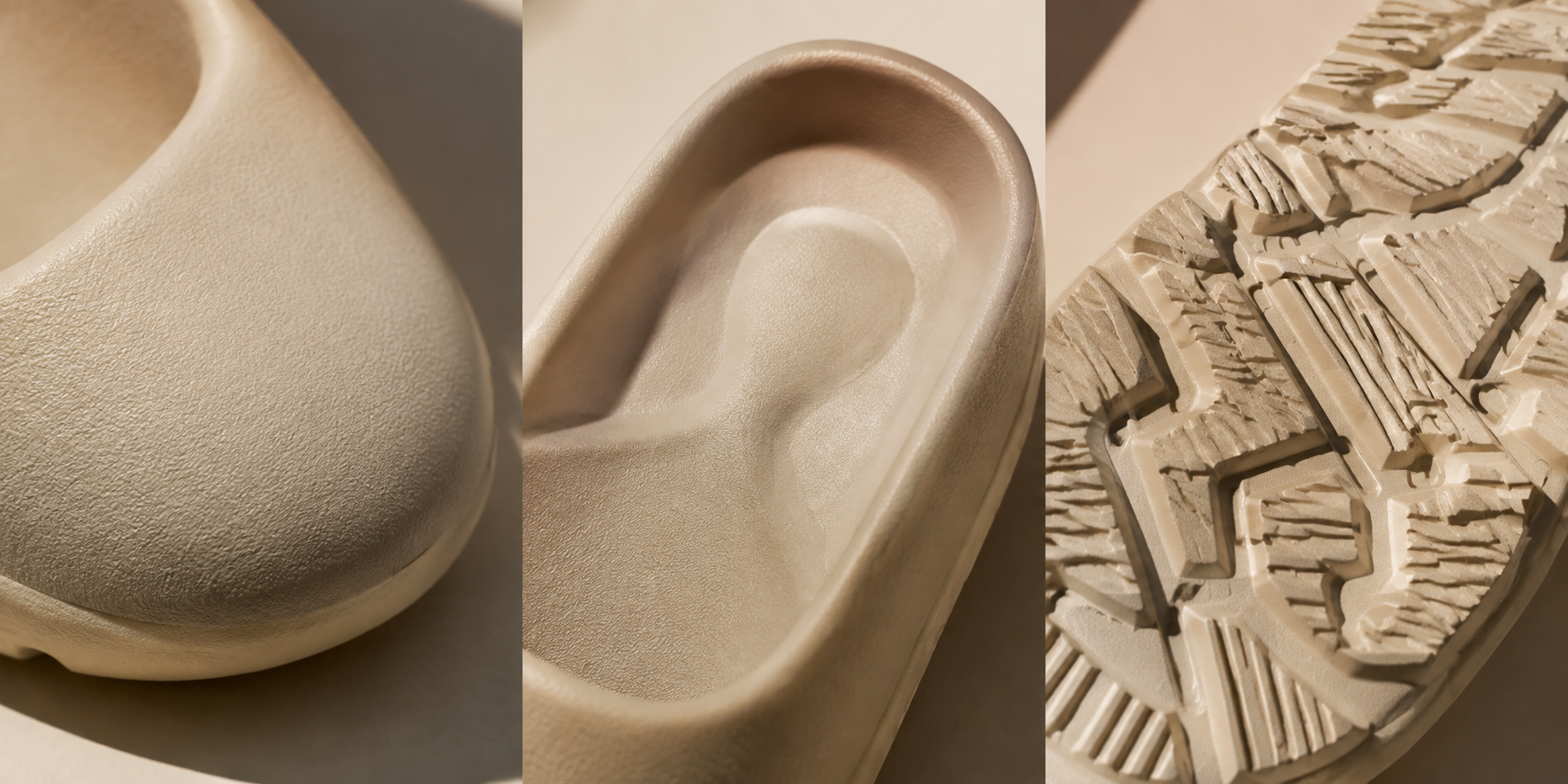 Concept view of the shaped heel area